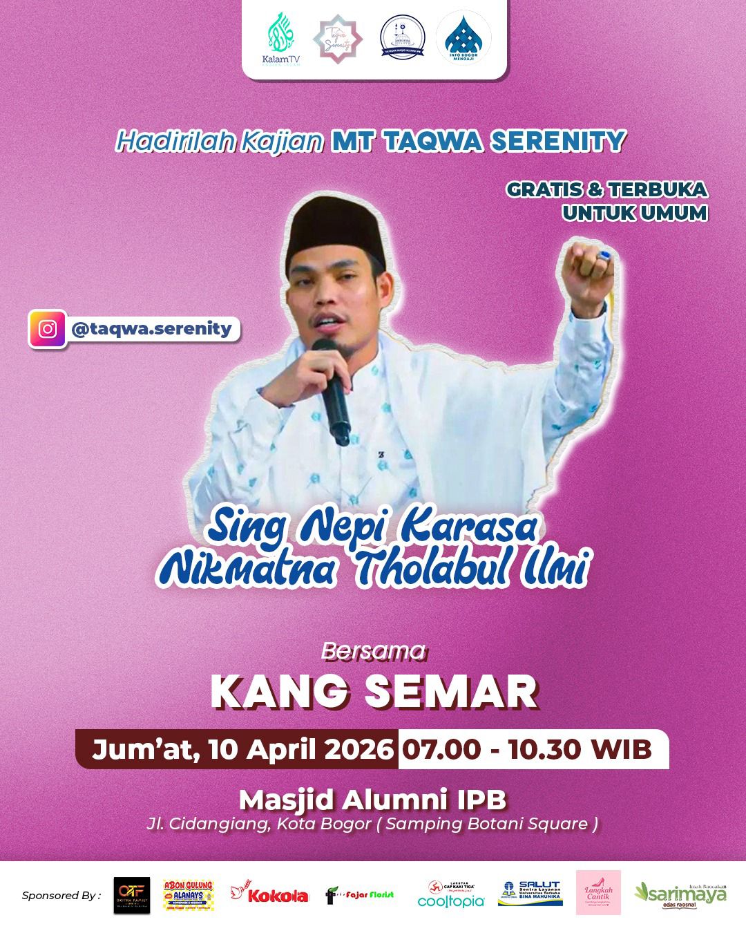Sing Nepi Karasa Nikmat na Tholabul Ilmi 