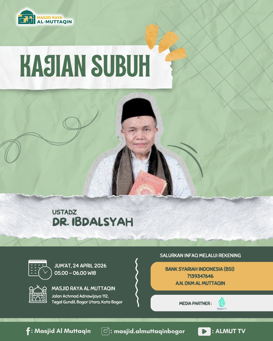 Kajian Jum'at Subuh Al Muttaqin