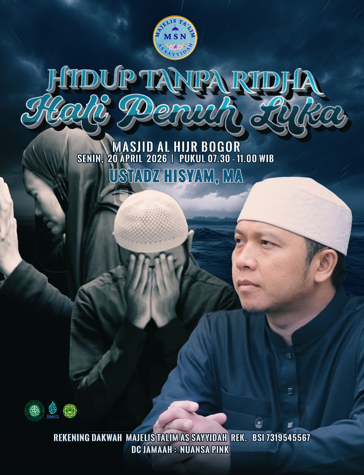 Hidup Tanpa Ridha Hati Penuh Luka