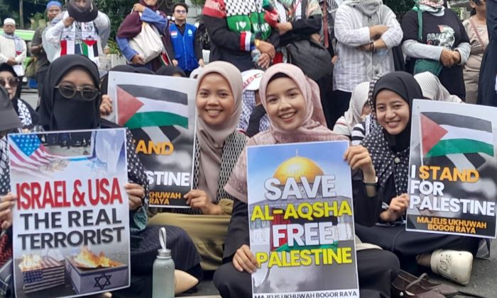 Umat Islam di Bogor Gelar Aksi Bela Palestina dan Selamatkan Al-Aqsha